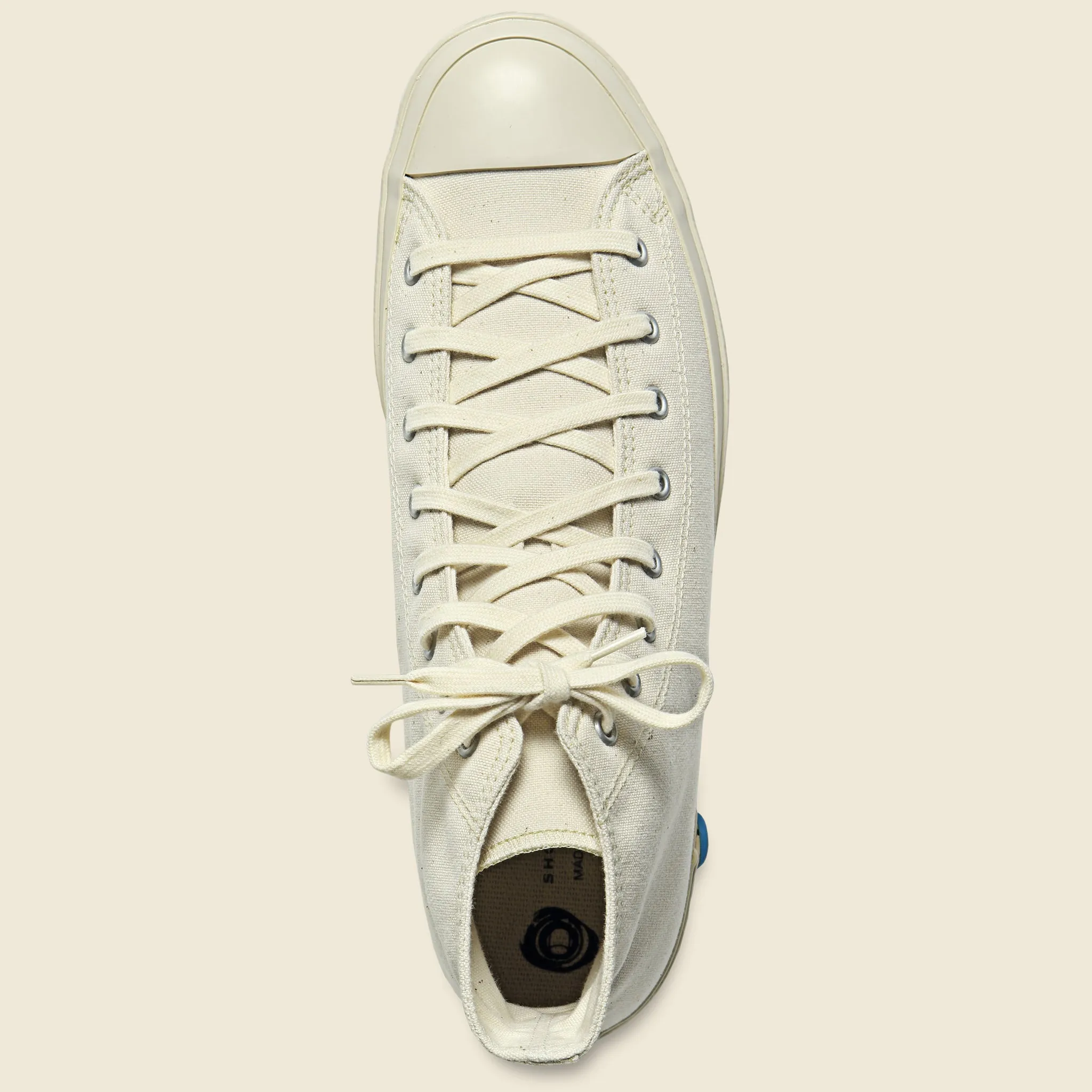 White 01-JP Hi Sneaker