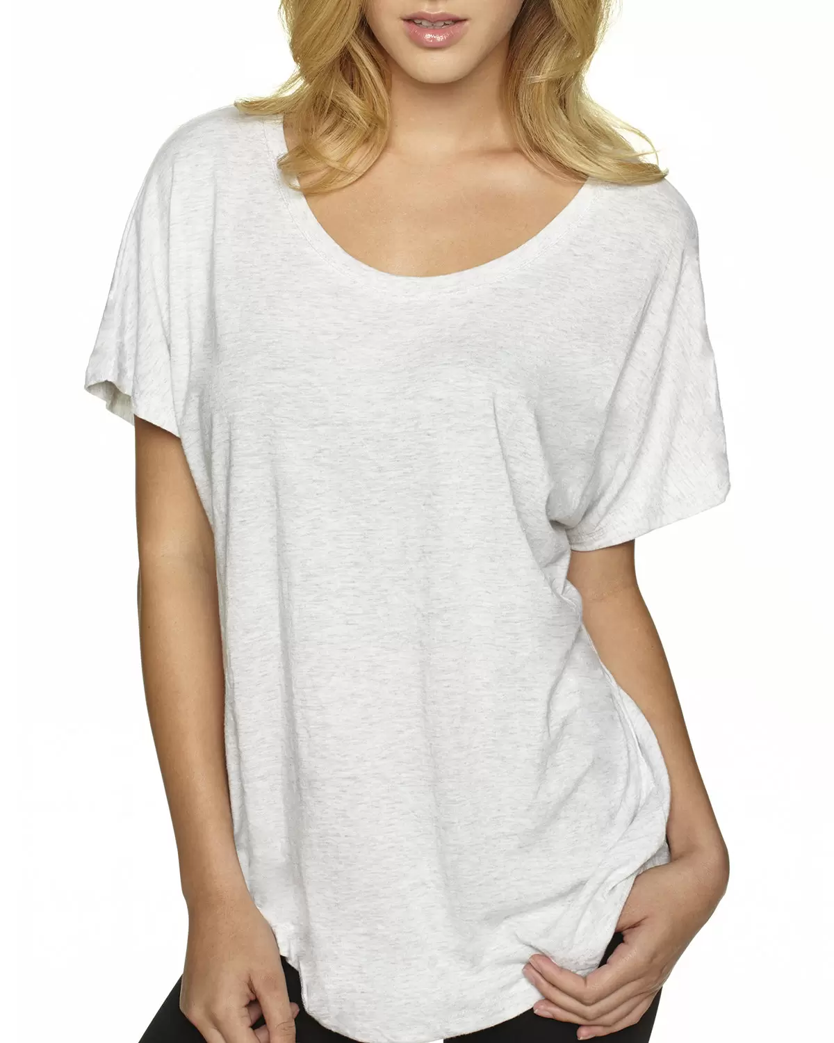 6760 Next Level Tri-Blend Scoop Neck Dolman T-shirt