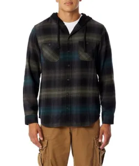 2021 UNIONBAY Alder Switchback Plaid Flannel Hoodies Men