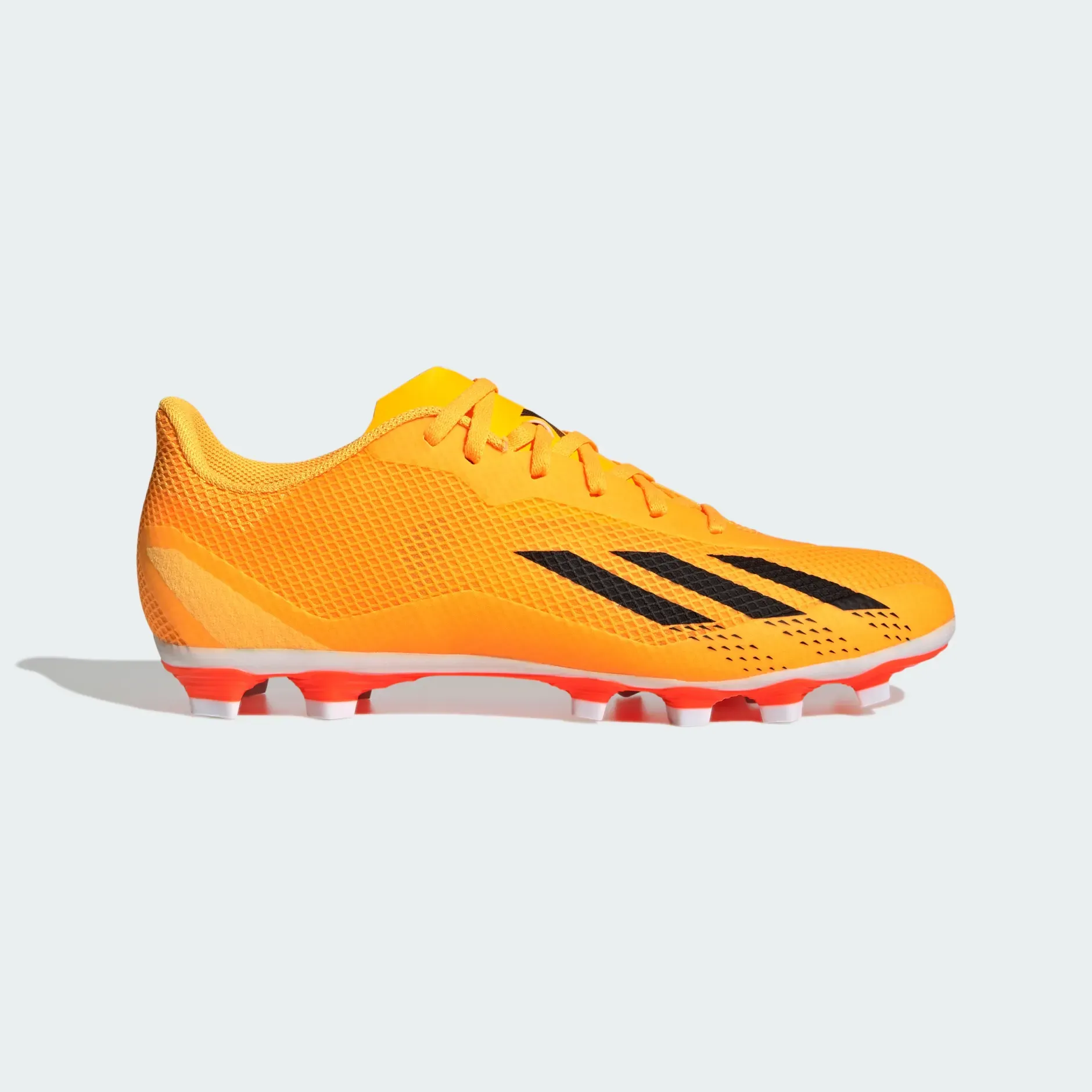 Adidas Men's X Speedportal.4 Flexible Ground Boots - Solar Gold / Core Black / Team Solar Orange