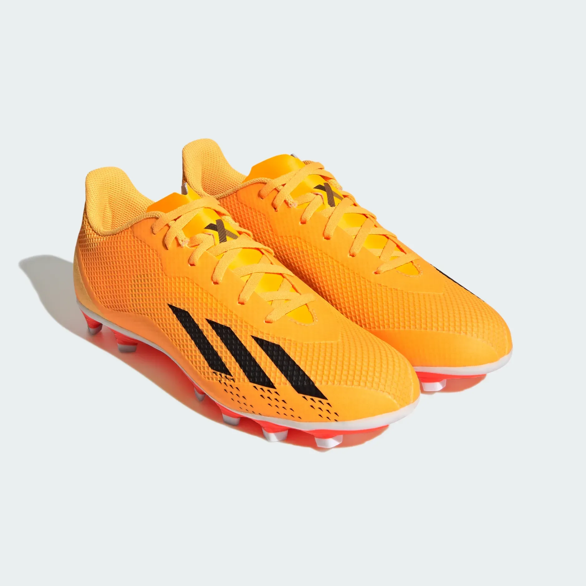 Adidas Men's X Speedportal.4 Flexible Ground Boots - Solar Gold / Core Black / Team Solar Orange