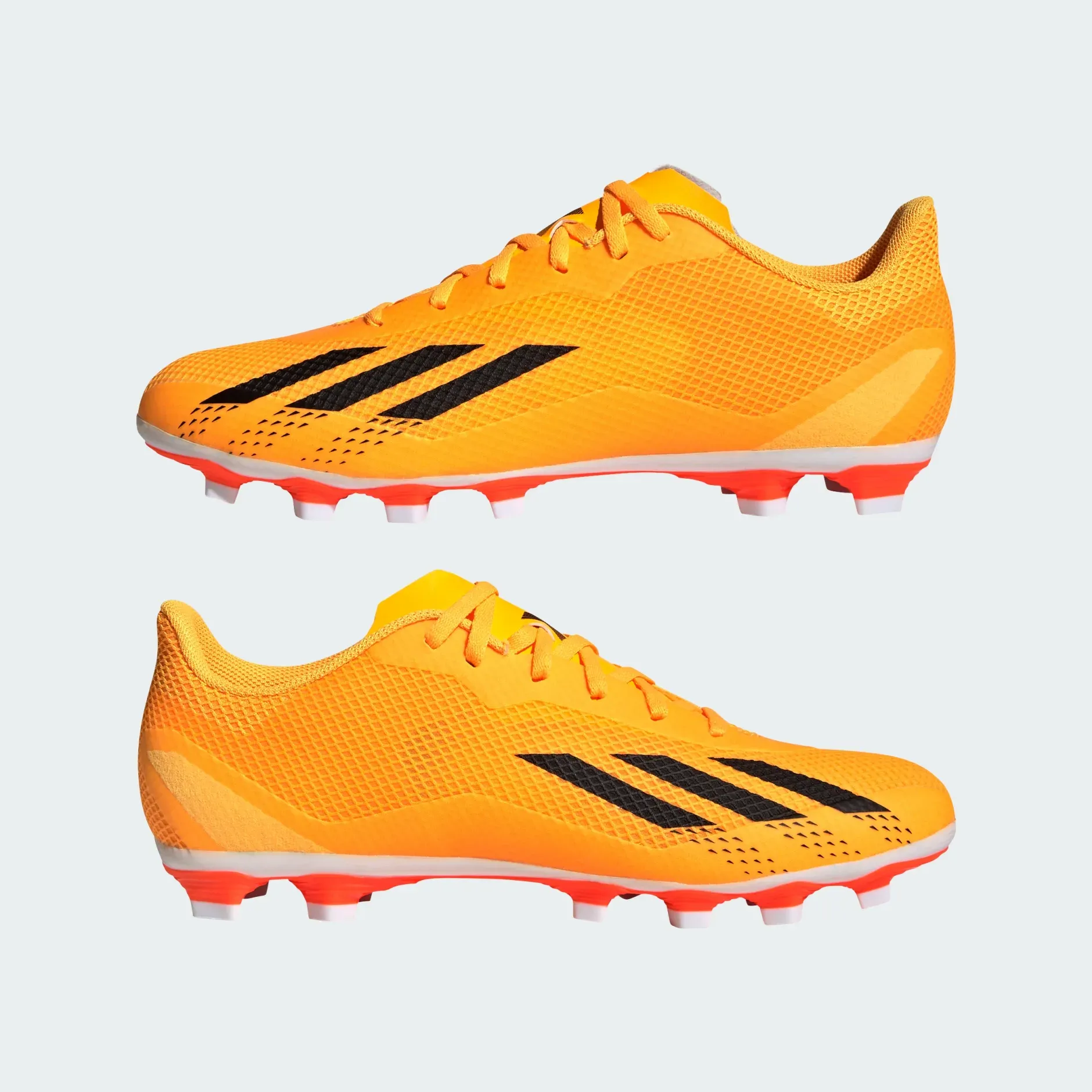 Adidas Men's X Speedportal.4 Flexible Ground Boots - Solar Gold / Core Black / Team Solar Orange