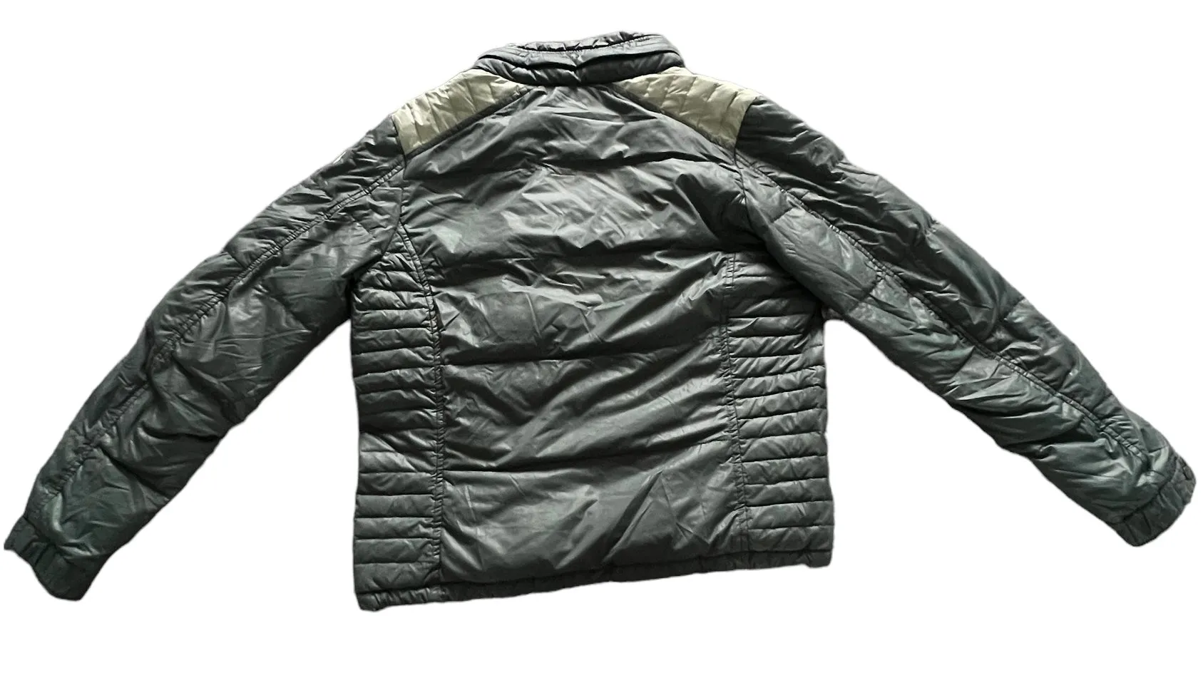 14-year-old Green Puffer Jacket