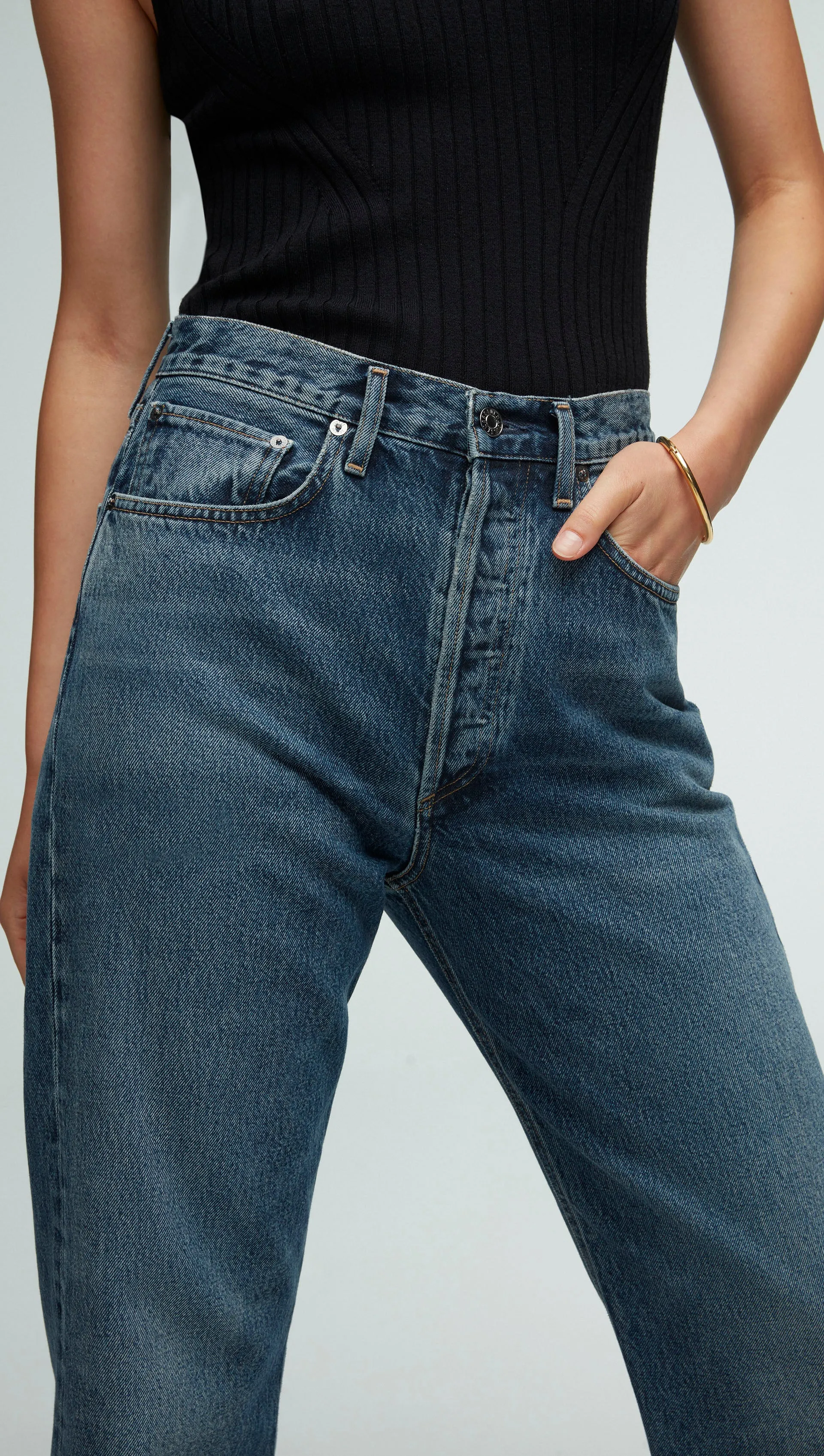 AGOLDE 90s Mid Rise Loose Fit Jeans Portrait