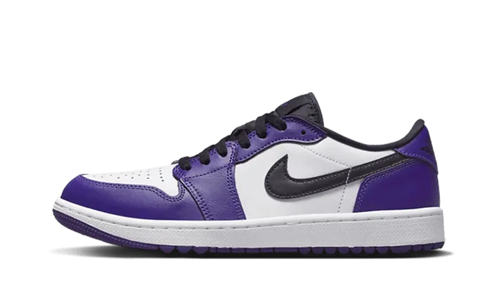 Air Jordan 1 Low Golf Court Purple: Available now for purchase.