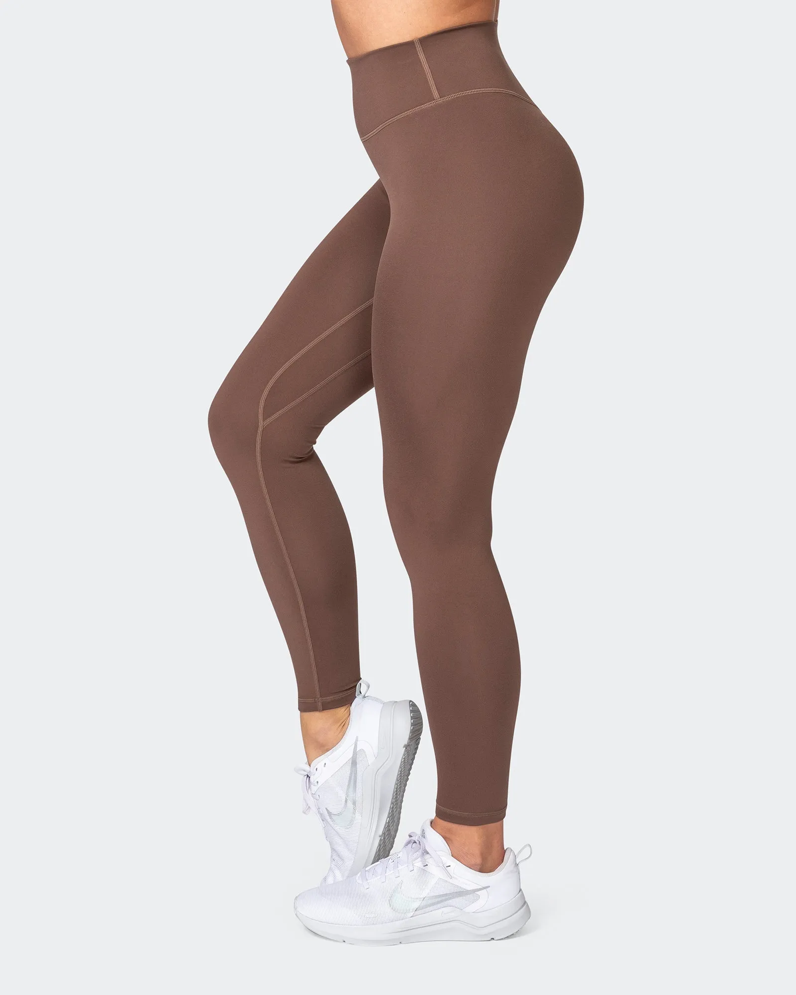 Ankle Length Leggings for Everyday Wear - Zero Rise