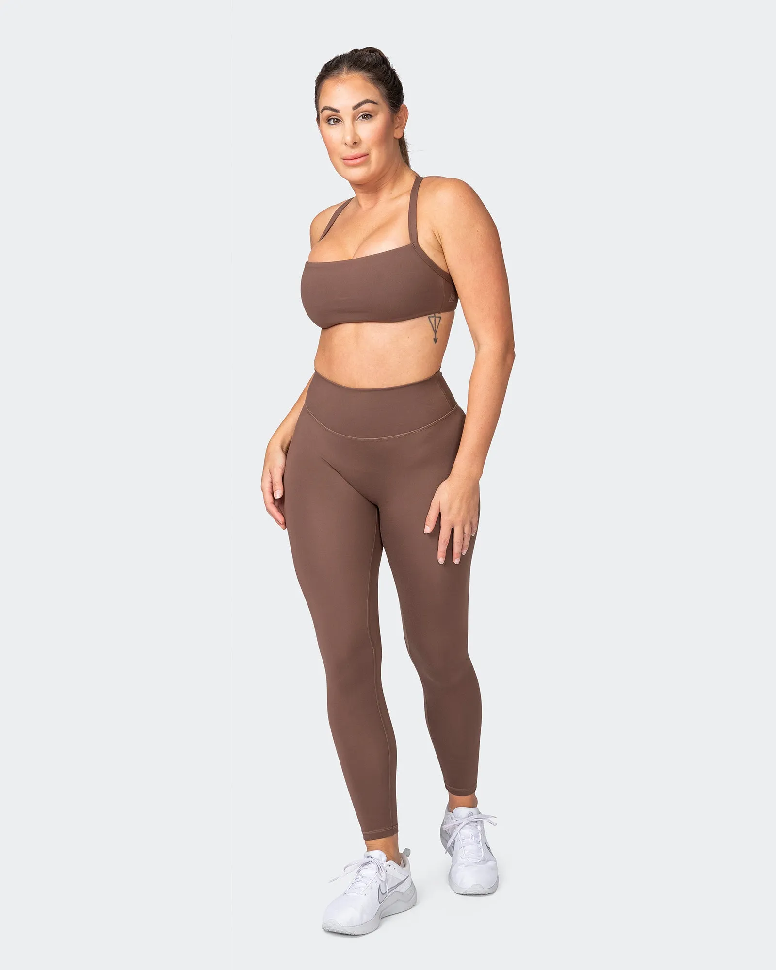 Ankle Length Leggings for Everyday Wear - Zero Rise