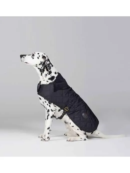 Barbour Black Quilted Dog Coat - Griggs