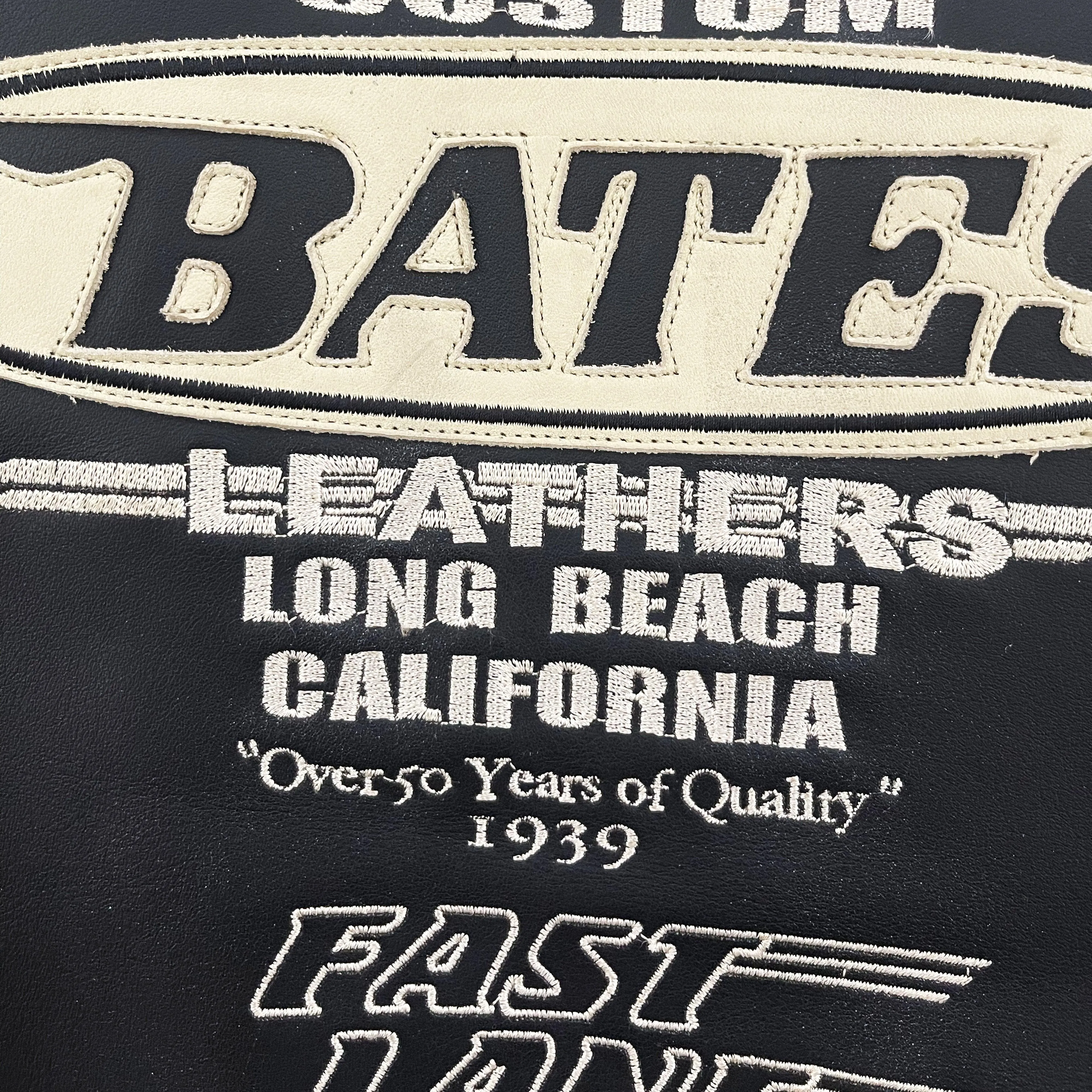 Bates Leather Motorcycle Jacket