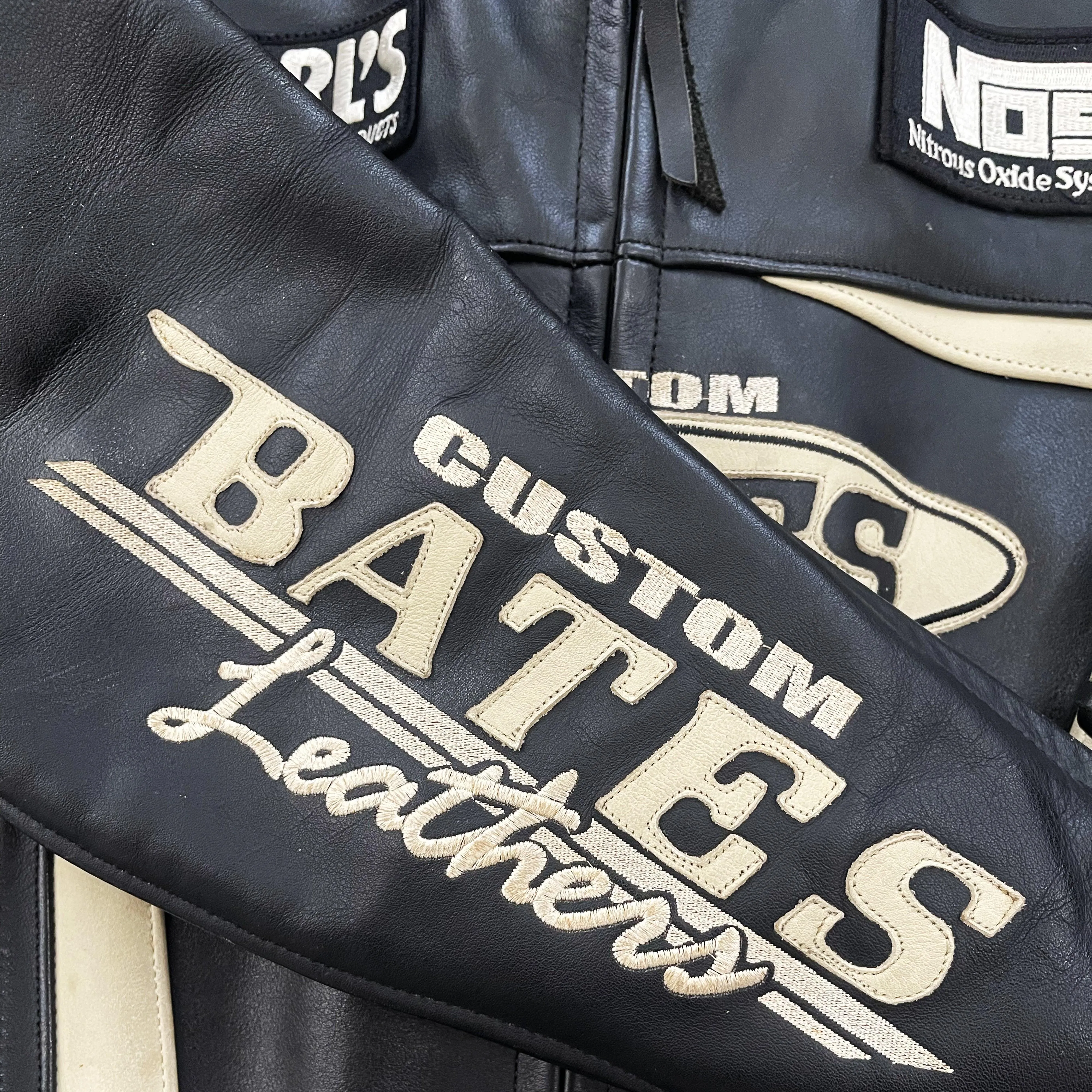 Bates Leather Motorcycle Jacket