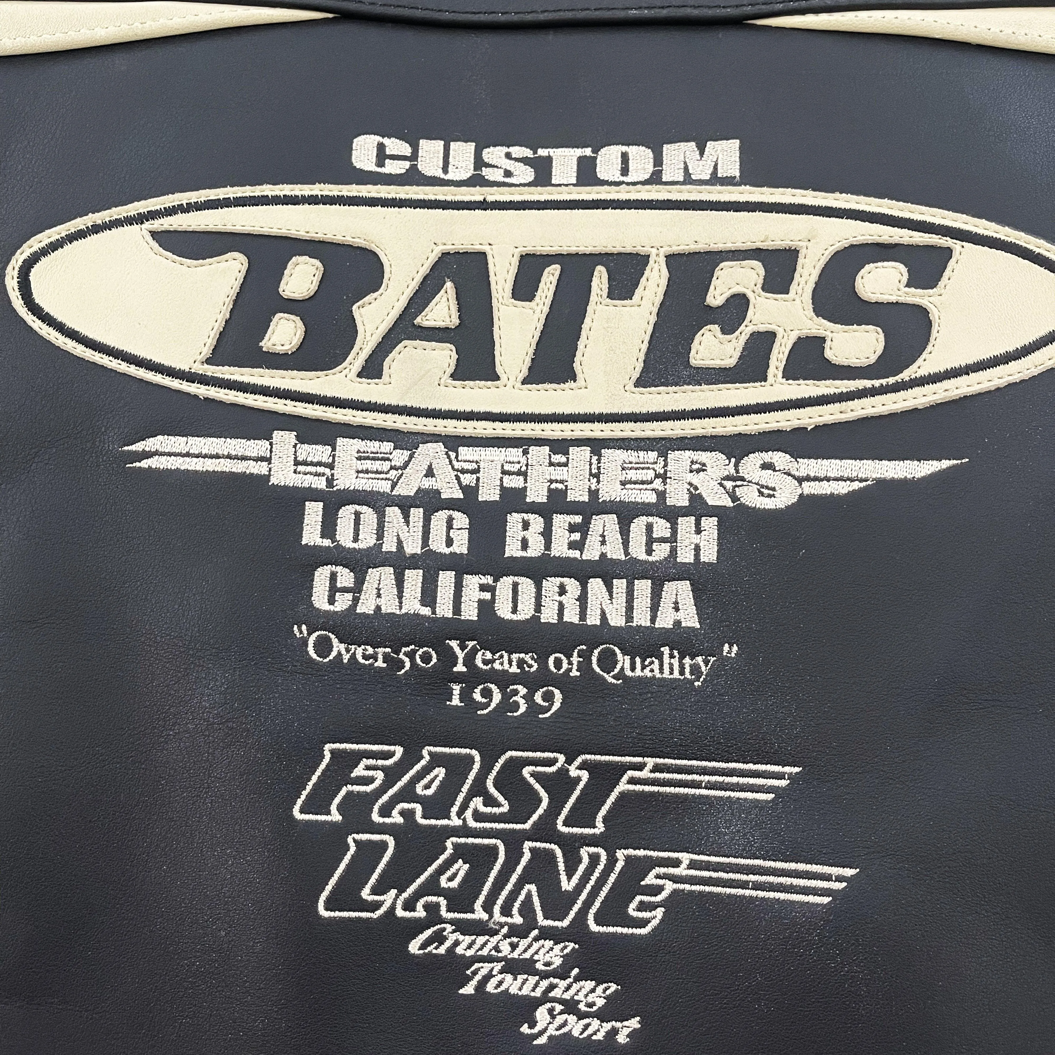 Bates Leather Motorcycle Jacket