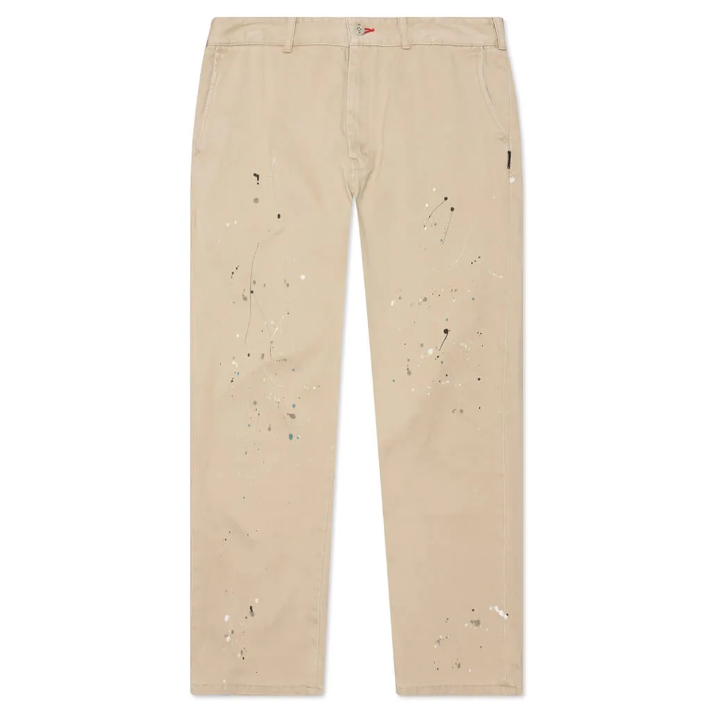 Beige Painted Colorado Pants