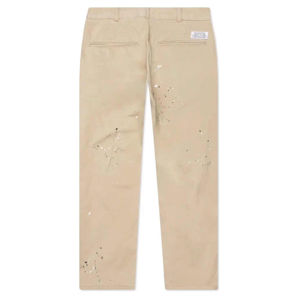 Beige Painted Colorado Pants