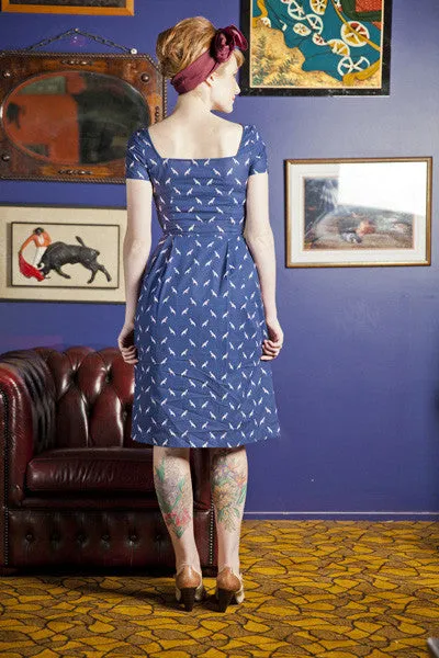 Bird Themed Poetry Dress