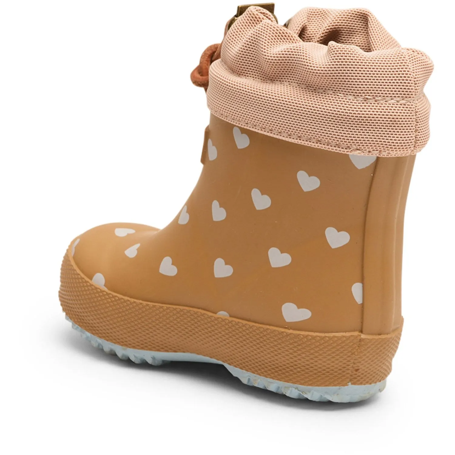 Bisgaard Rubber Baby Boots with Thermo Insulation - Sky Hearts