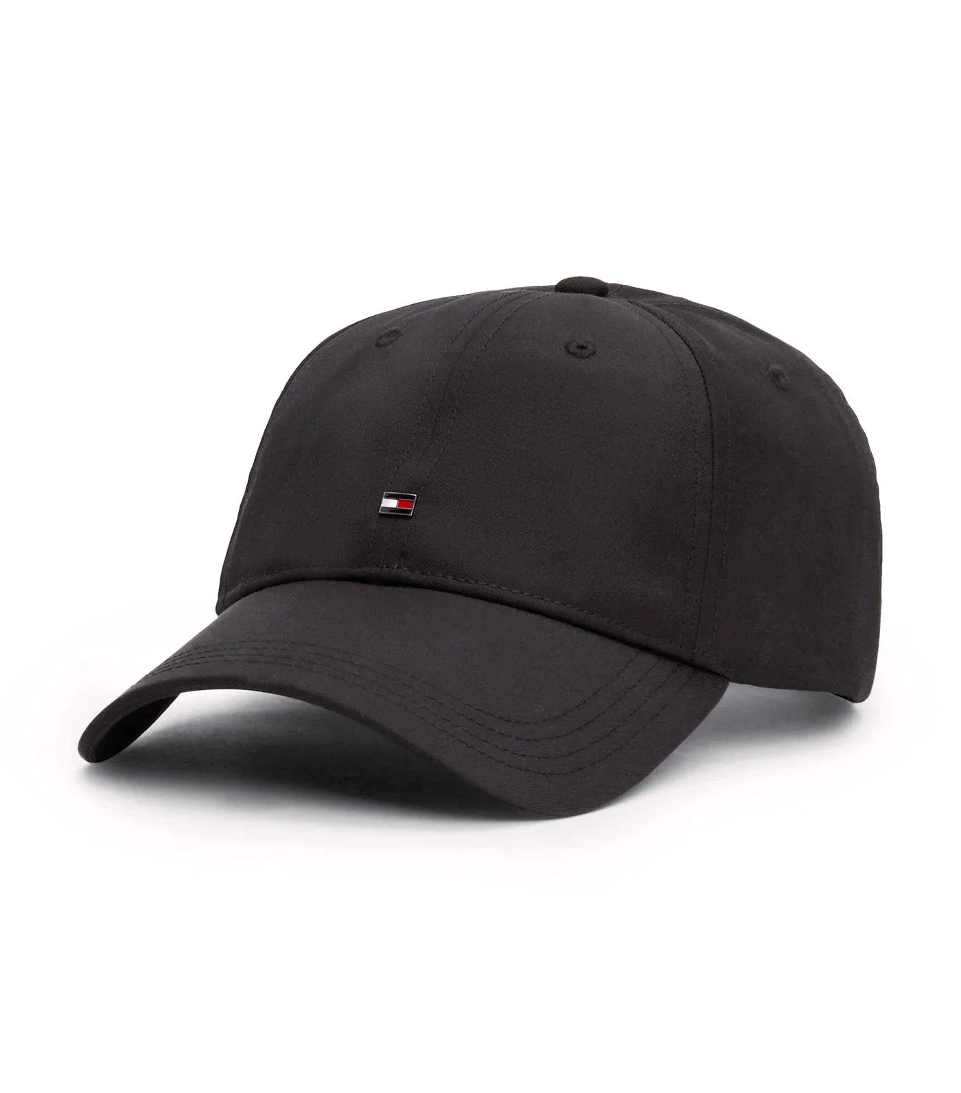 Black Men's Flag 6 Panel Hat