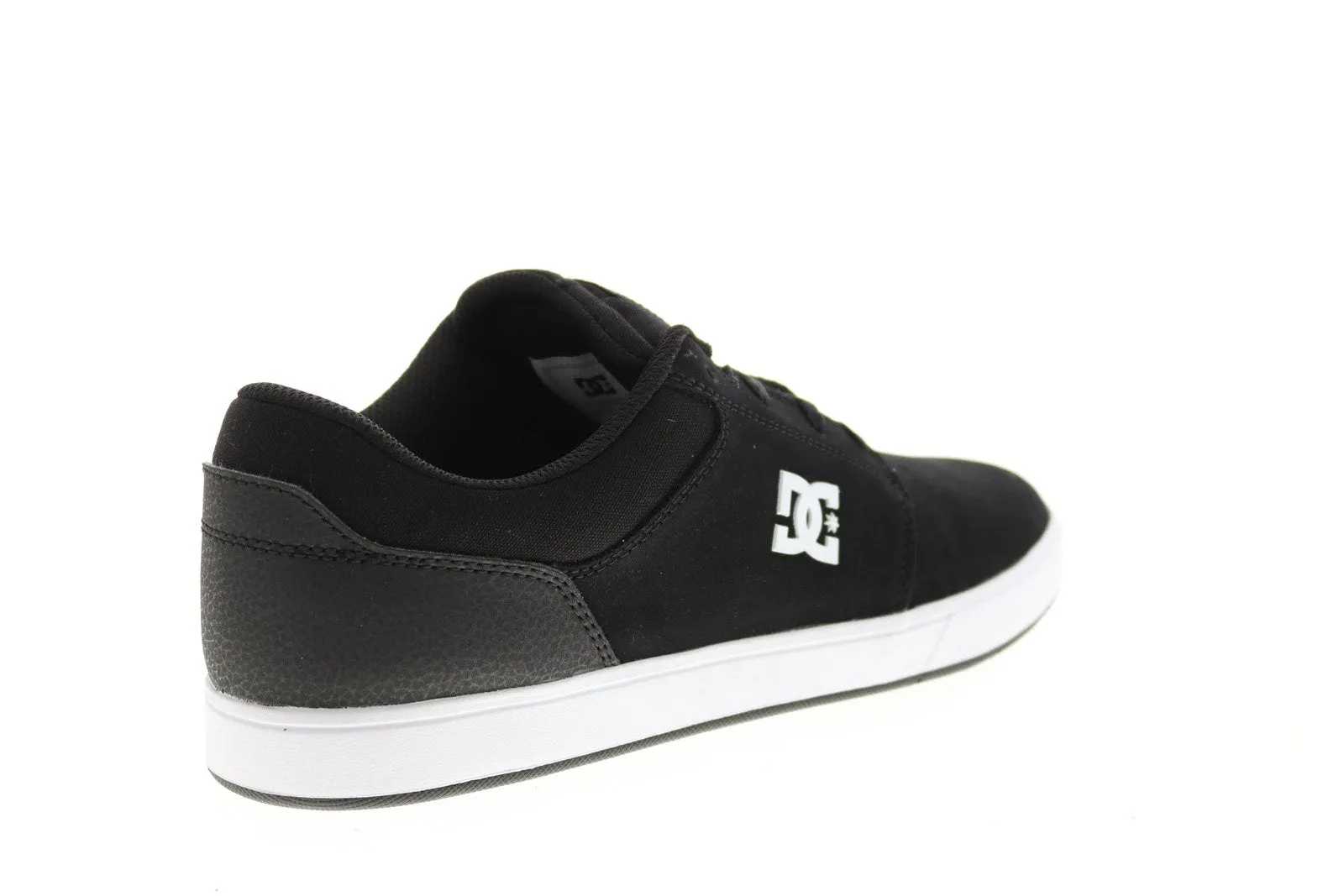 Black Skate-Inspired Sneakers for Men - DC Crisis 2 ADYS100647-BKW