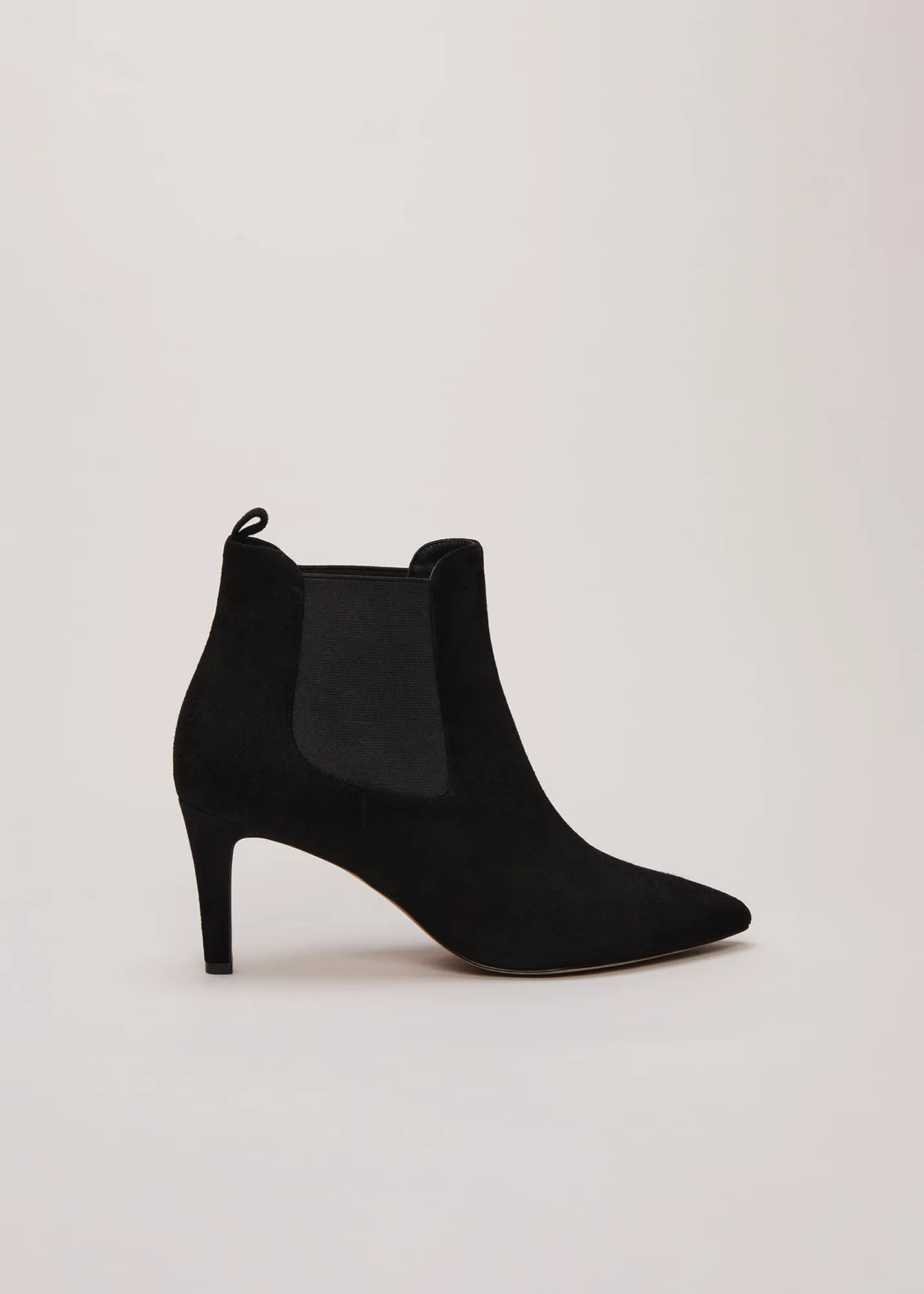 Black Suede Ankle Boots