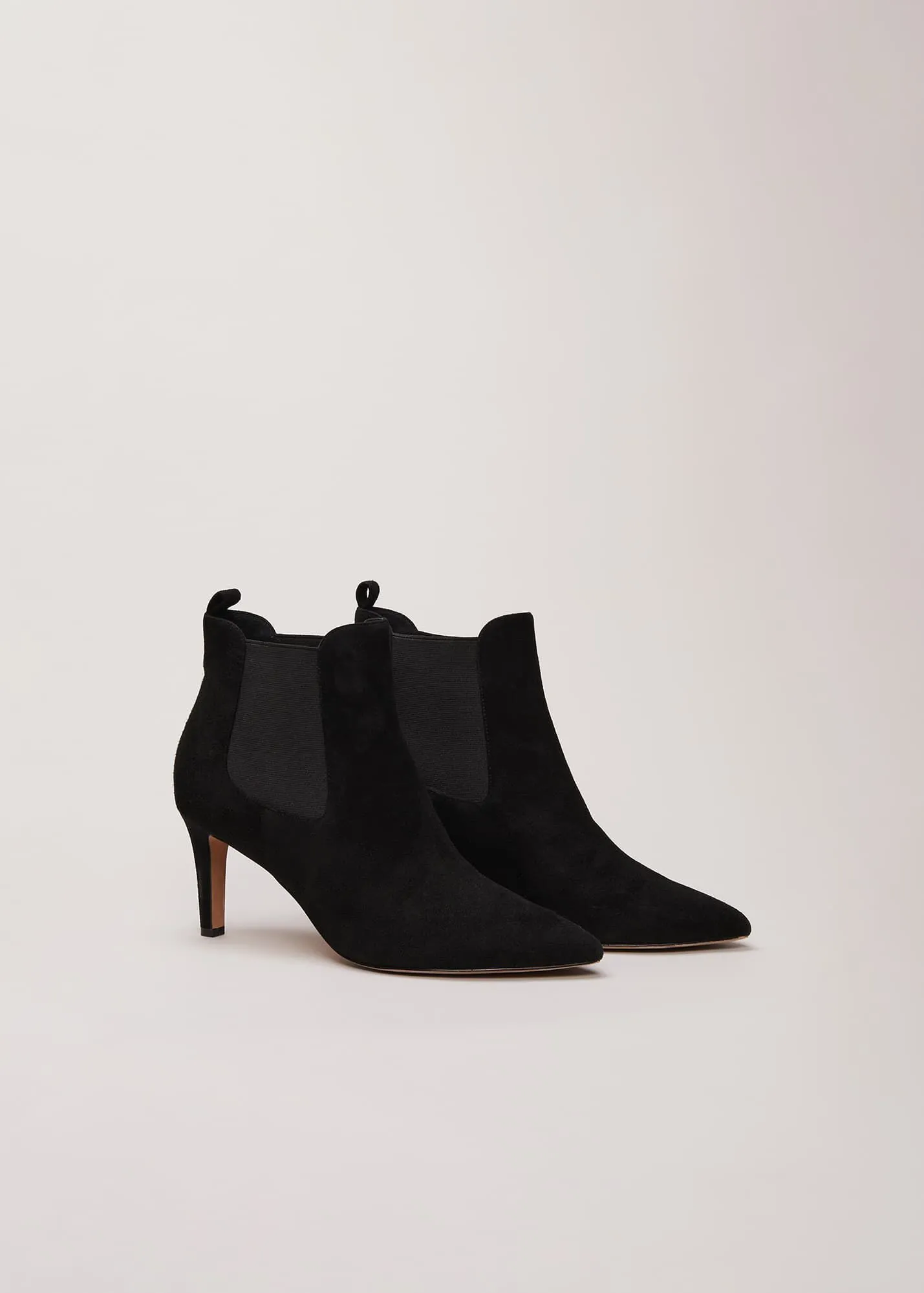 Black Suede Ankle Boots