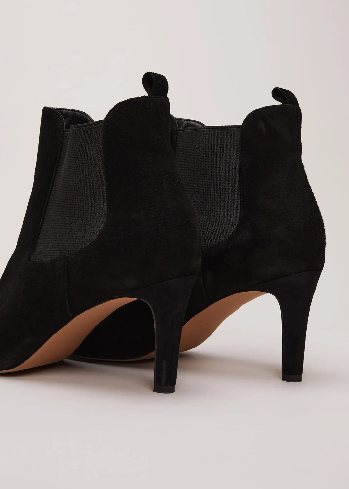 Black Suede Ankle Boots