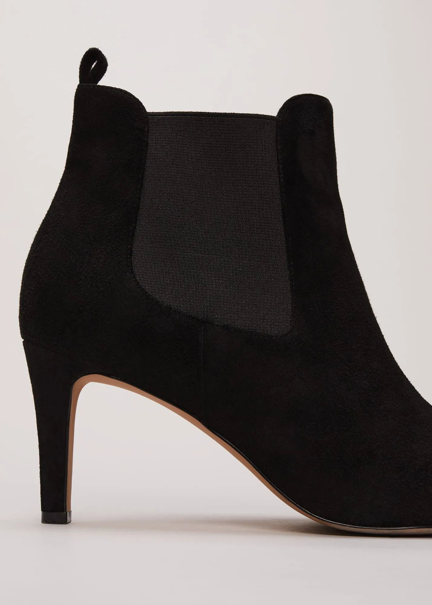 Black Suede Ankle Boots