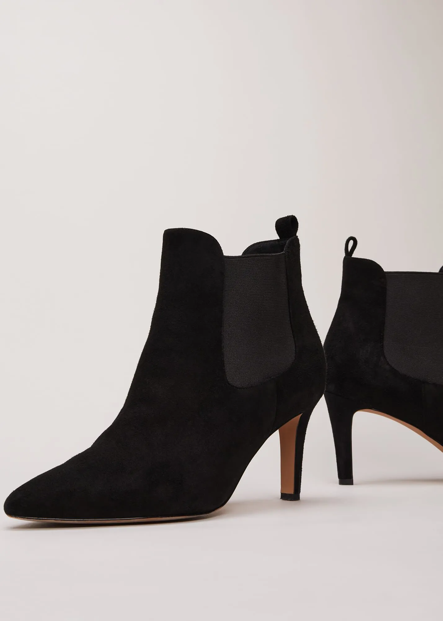 Black Suede Ankle Boots