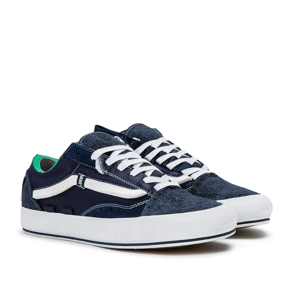 Blue Vans Old Skool Cap LX 'Regrind'