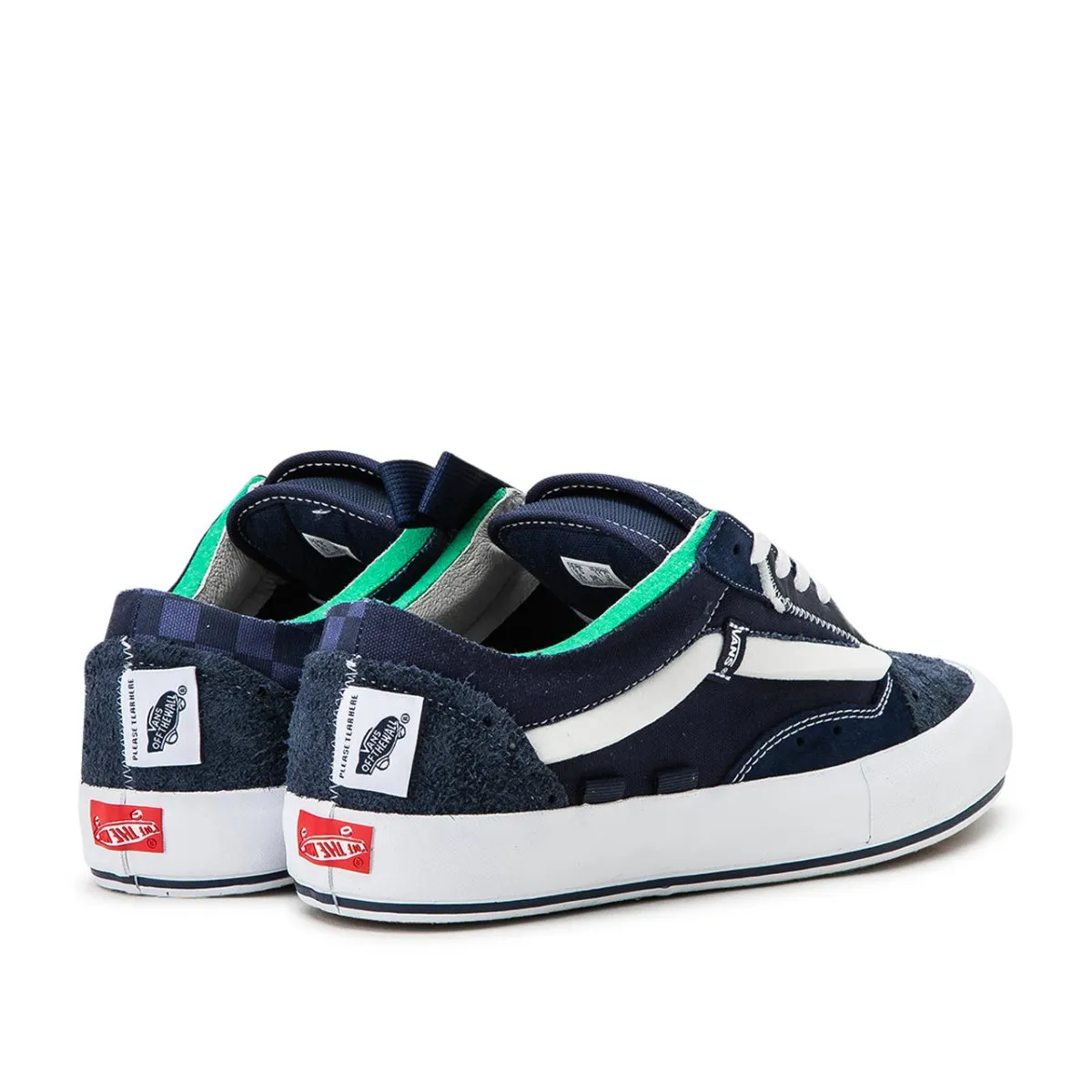 Blue Vans Old Skool Cap LX 'Regrind'