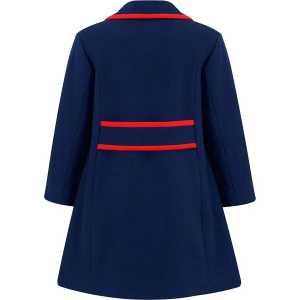 Blue Kensington Gallery Coat by Britannical.