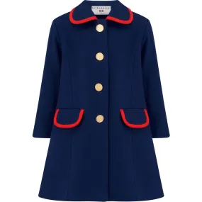 Blue Kensington Gallery Coat by Britannical.