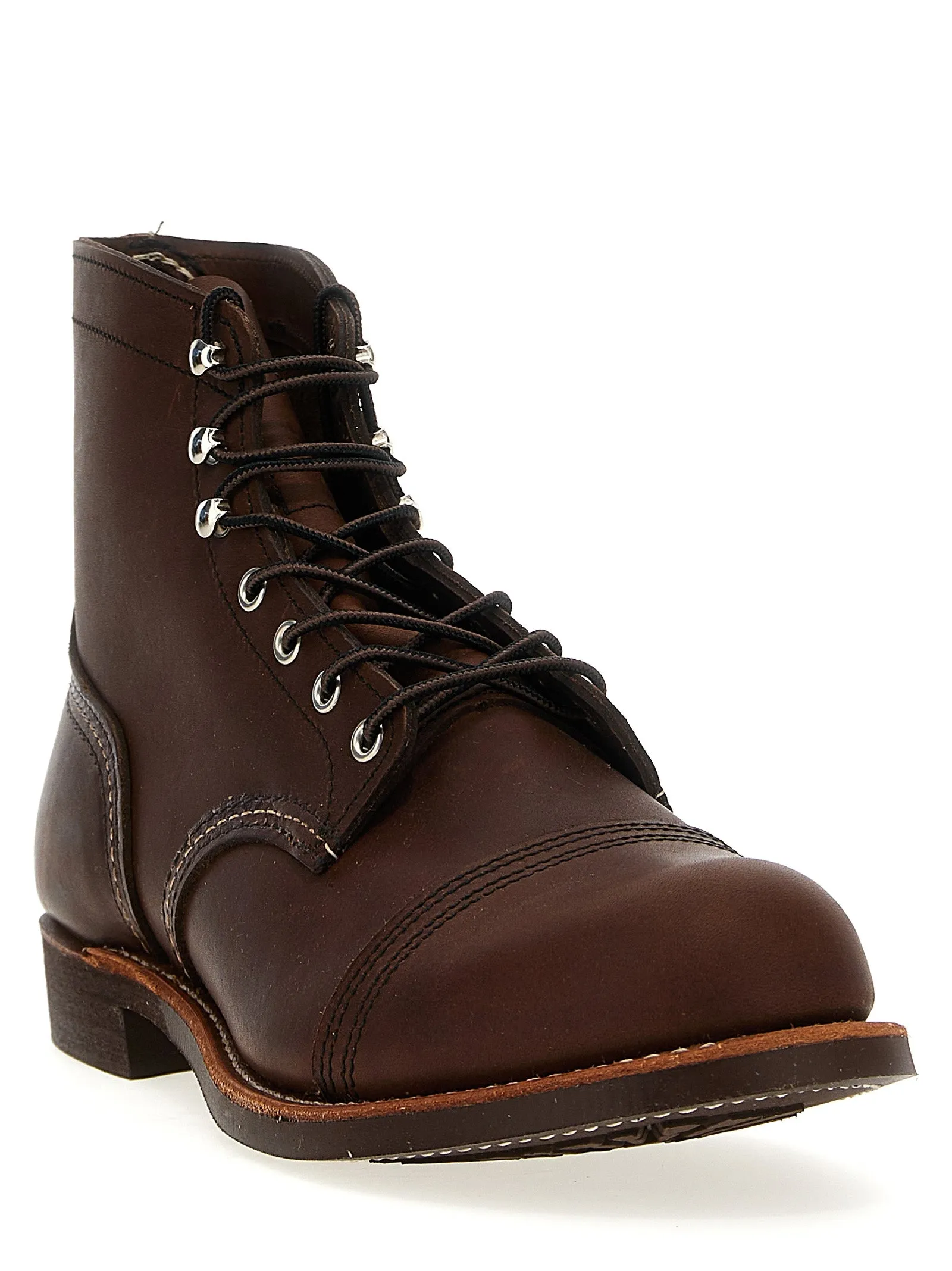 Brown Ankle Iron Ranger Boots