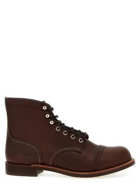 Brown Ankle Iron Ranger Boots