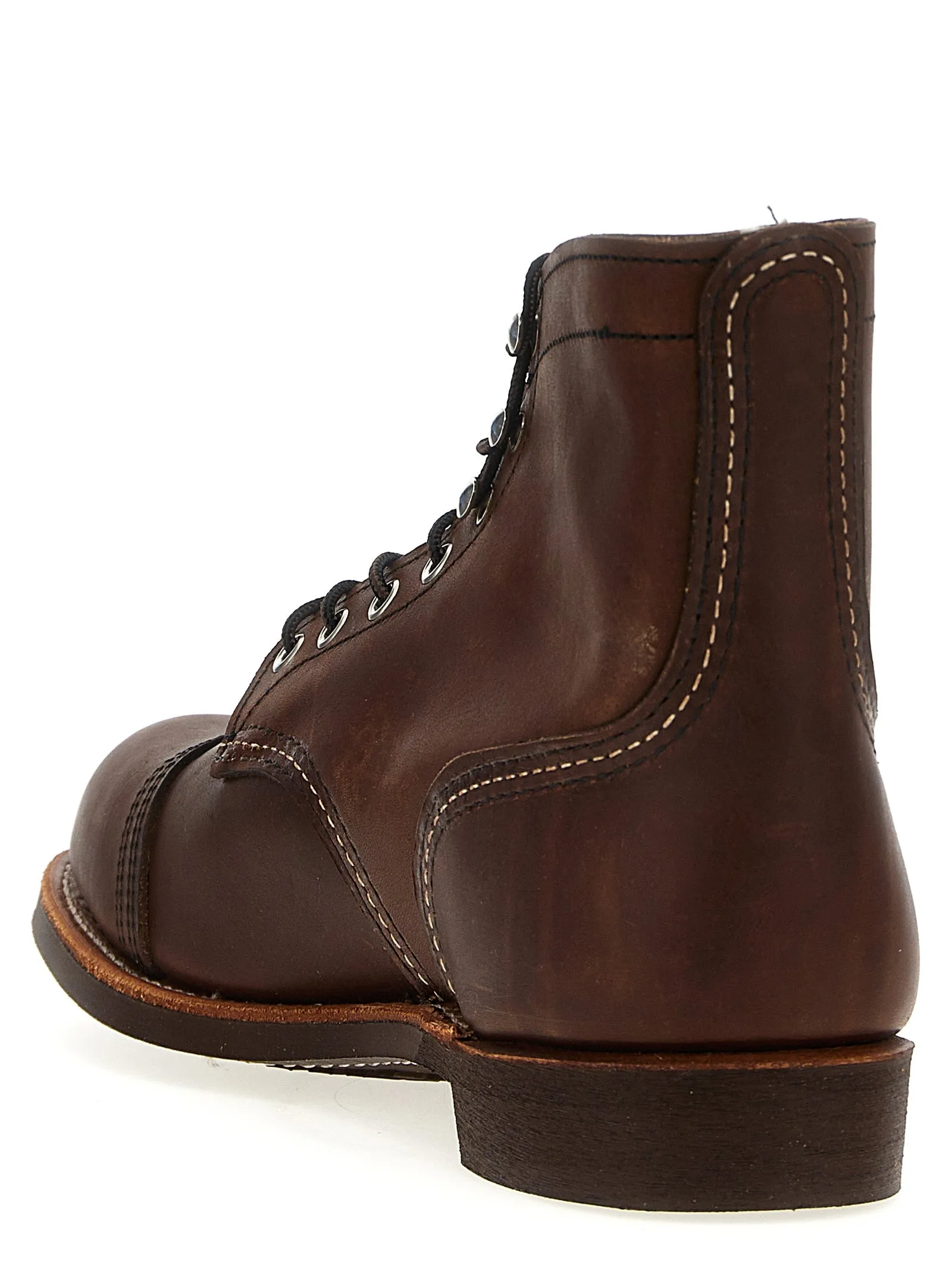 Brown Ankle Iron Ranger Boots