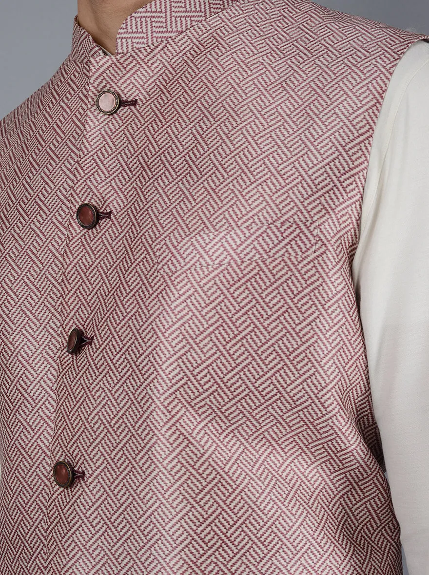 Brown Bandhgala Jacket - TULA - Men's Ethnicwear