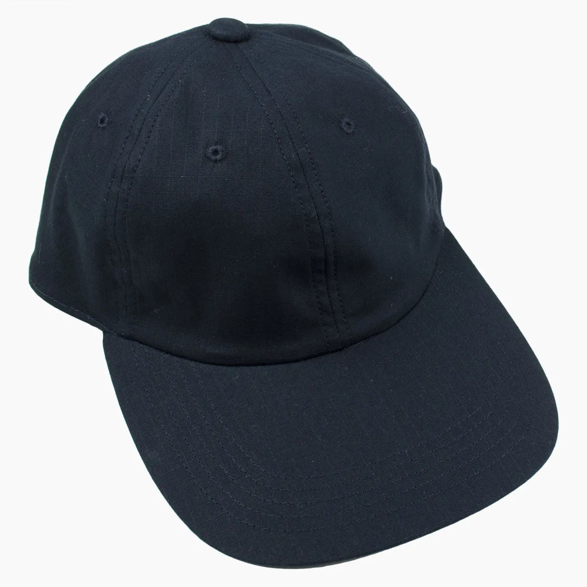 cableami Ripstop Navy Long Bill Cap