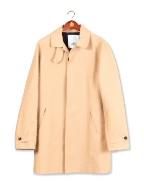 Camel Cotton Raincoat