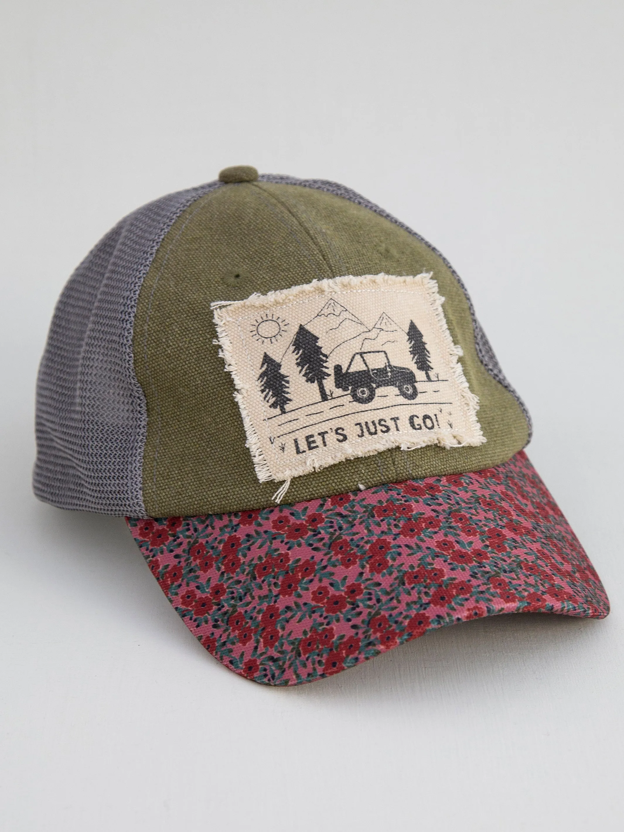 Canvas Trucker Hat- Explore Adventure Now