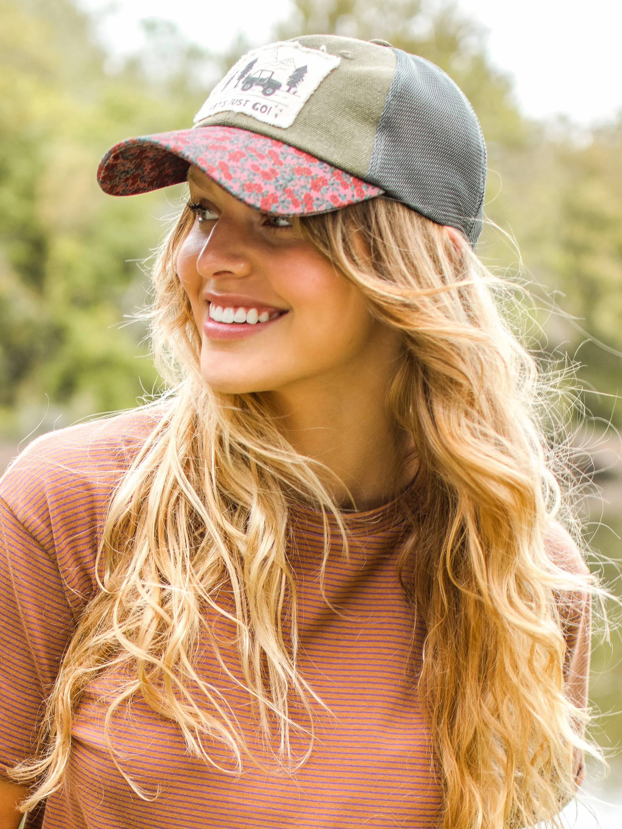 Canvas Trucker Hat- Explore Adventure Now