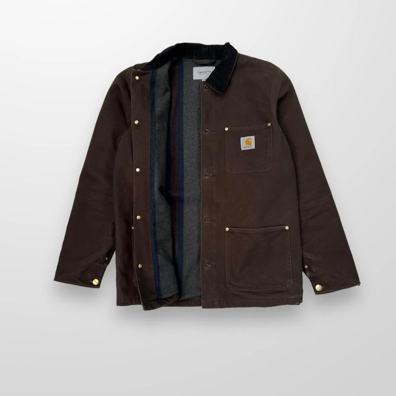 Carhartt WIP Brown Michigan Chore Coat