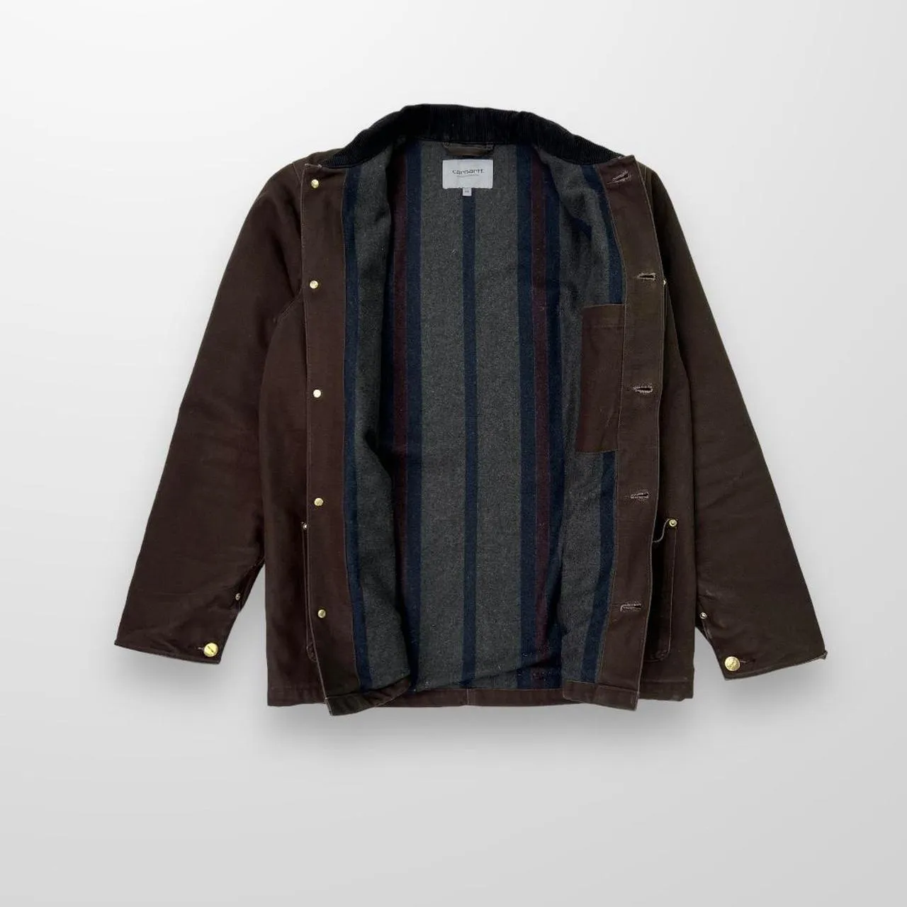 Carhartt WIP Brown Michigan Chore Coat