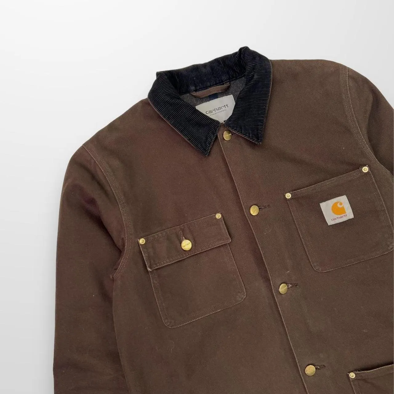 Carhartt WIP Brown Michigan Chore Coat