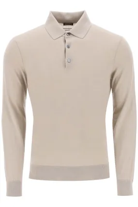 Cashseta Polo Sweater - > Cashmere Polo Sweatshirt