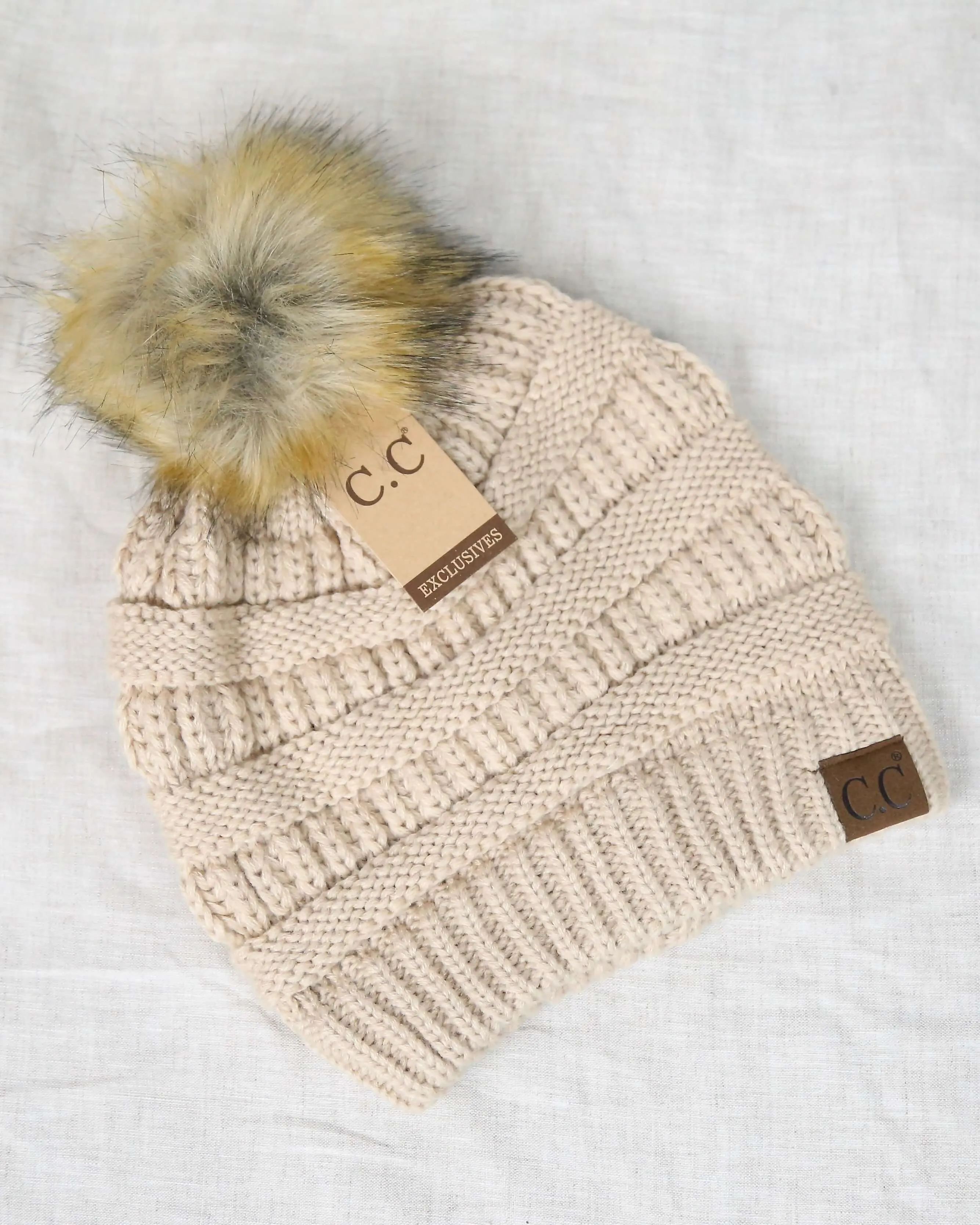 Cozy Knit Beanies - Winter Hat in Various Colors by C.C. Beanie