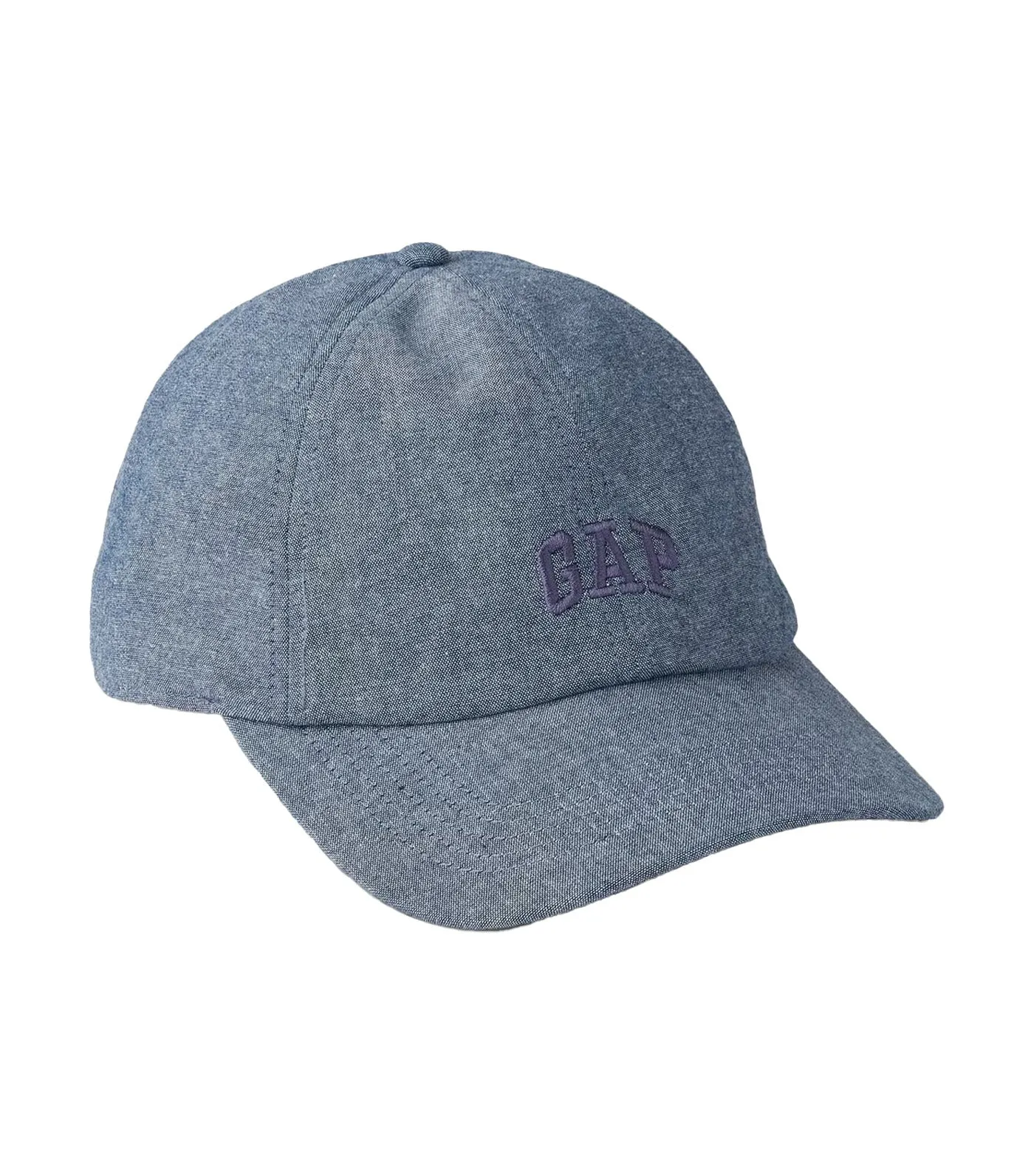 Chambray Logo Baseball Cap, Style 042