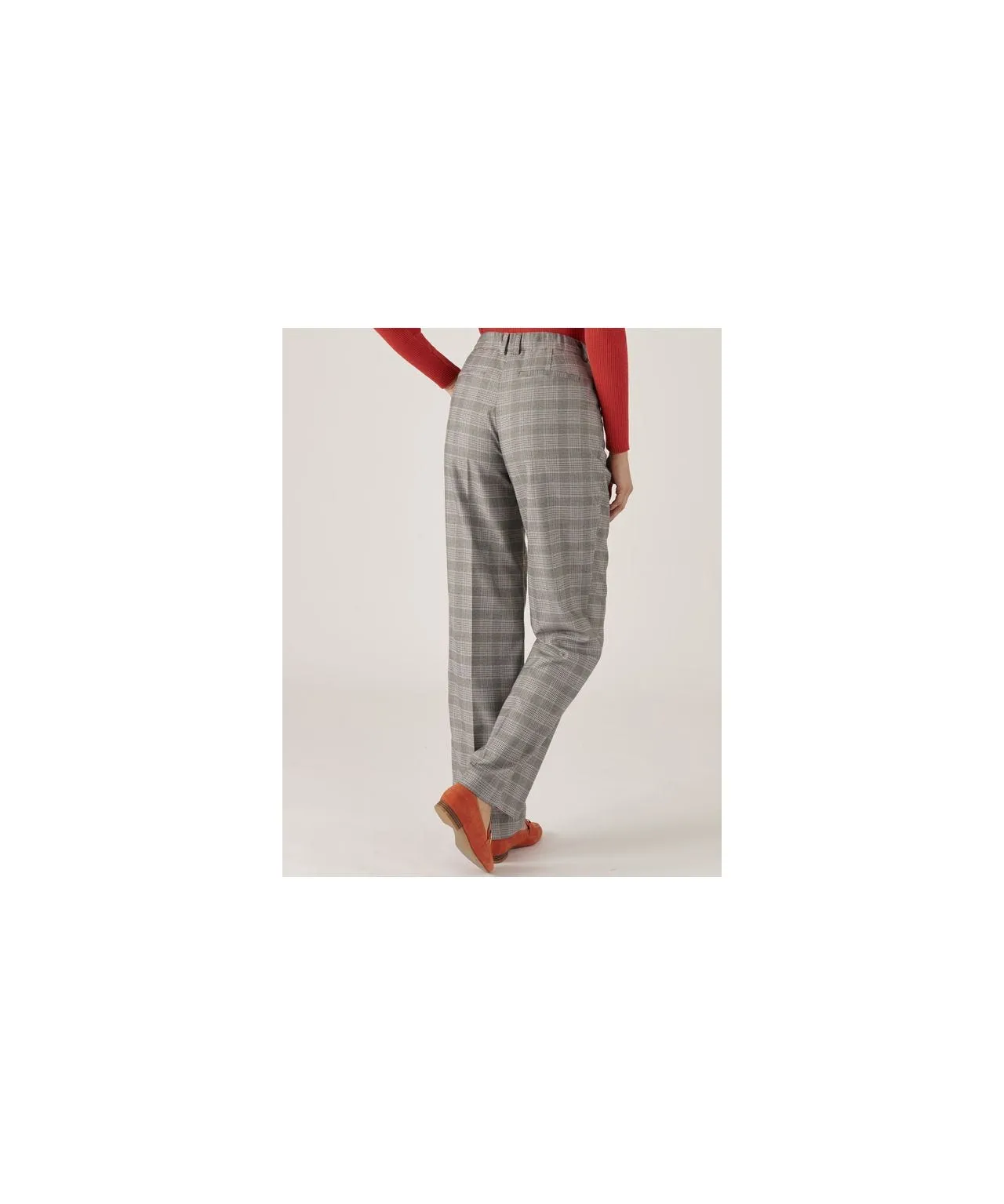 Flat Stretch Jersey Trousers