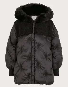 Chester Borg Coat Black