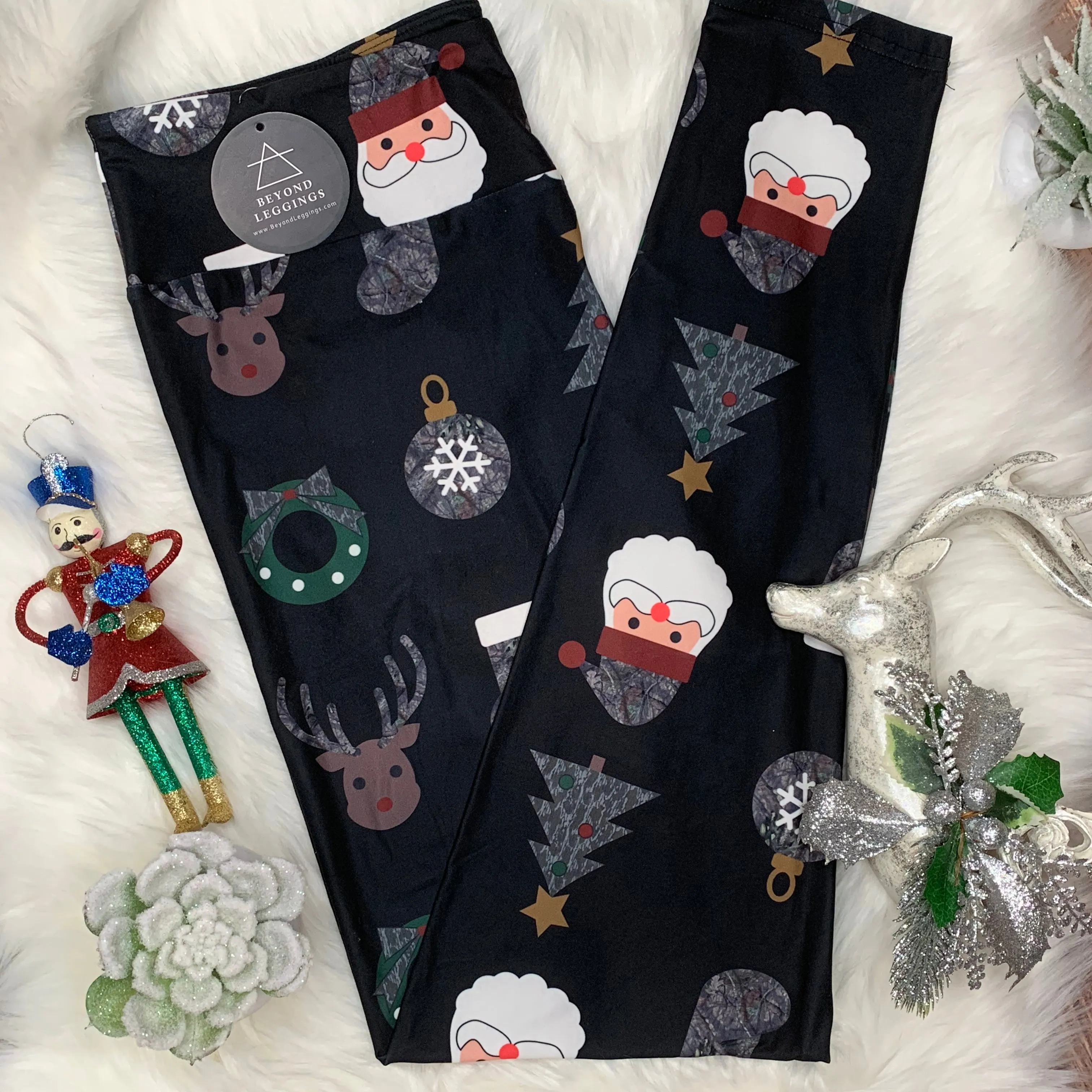 Christmas Santa Soft Leggings