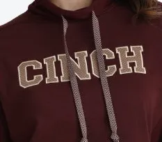 Cinch Women's Purple Fresh Terry Hoodie - MAK9204001