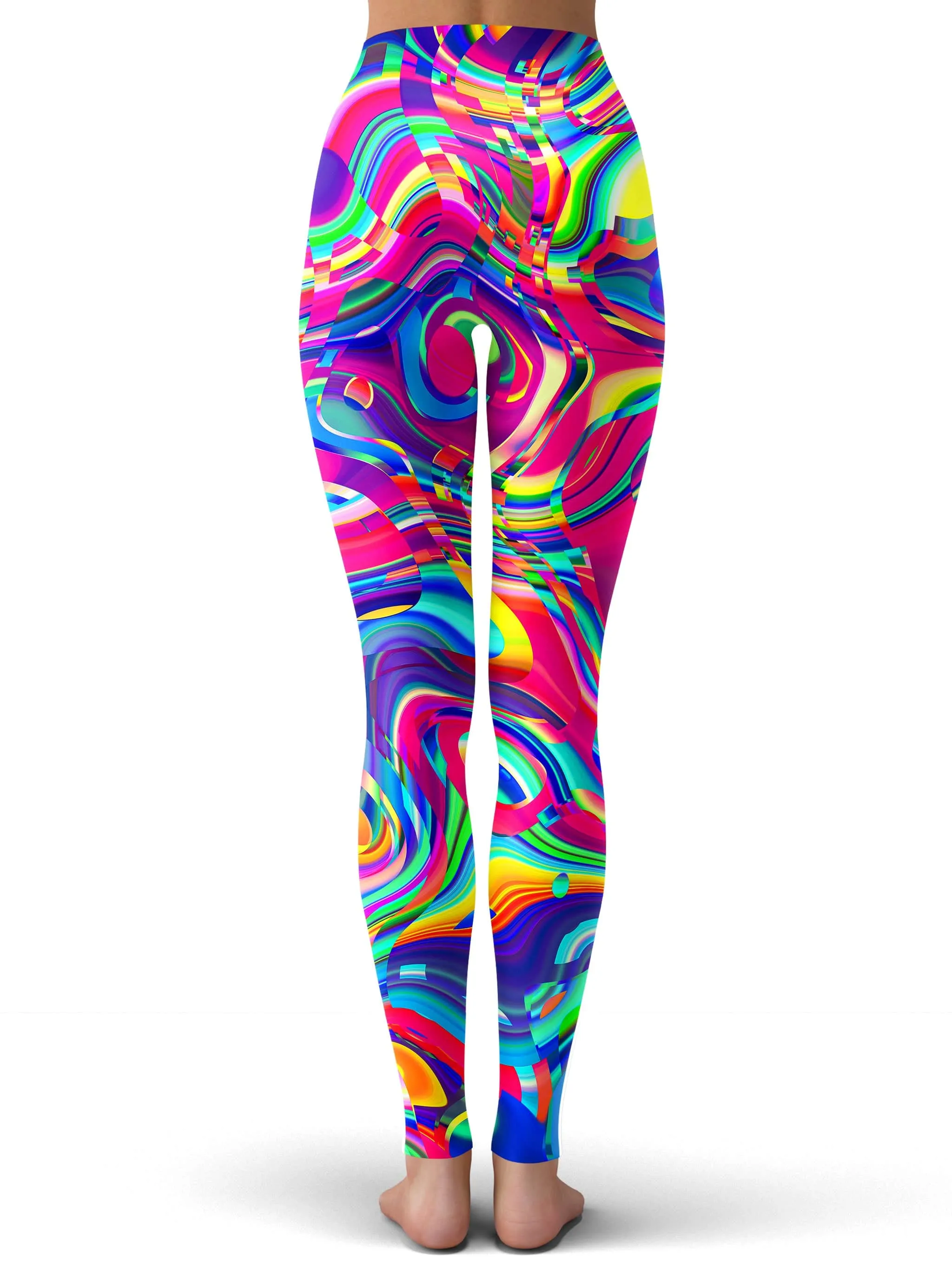 Clearance Psychedelic Dipped Leggings