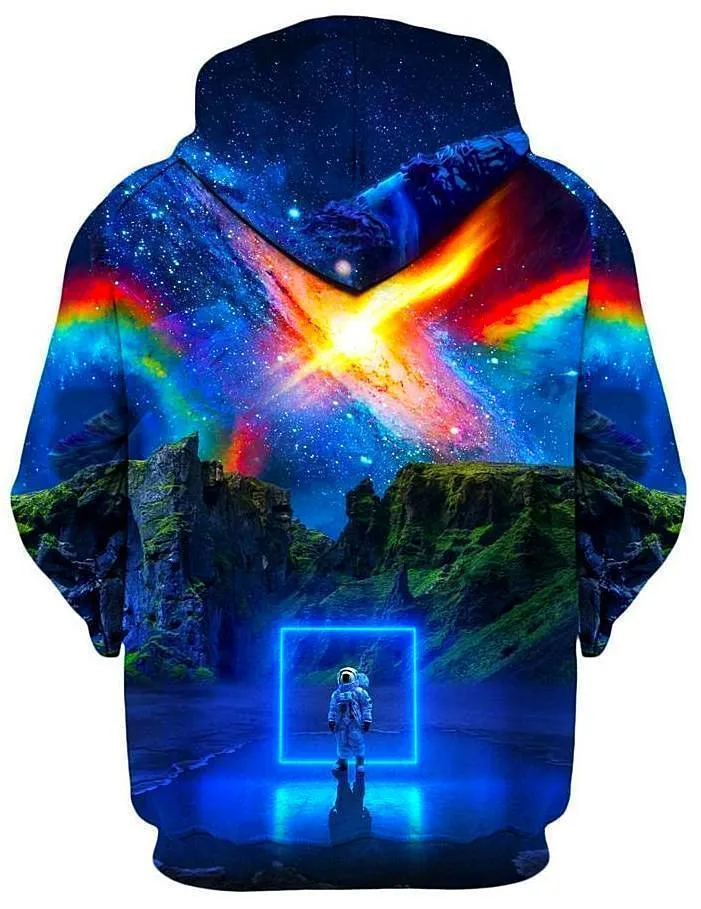 Kids Space Theme Hoodie